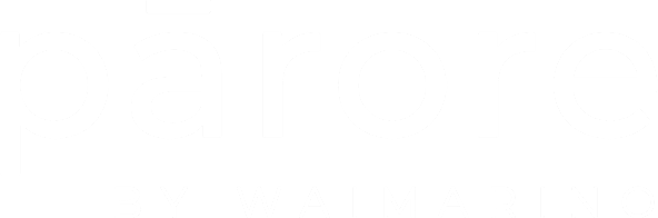 Parore logo in white